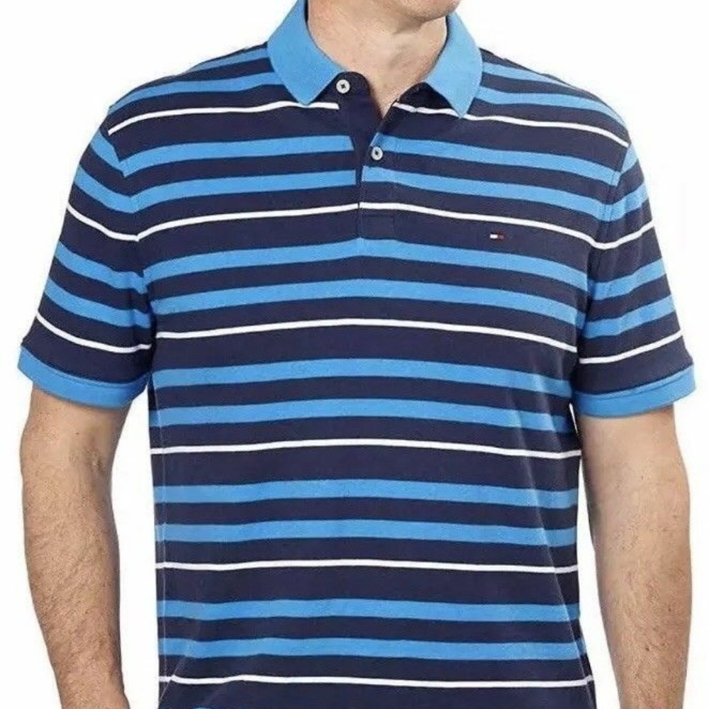 Tommy Hilfiger Men's Short Sleeve Polo Shirt - Picture 1 of 3
